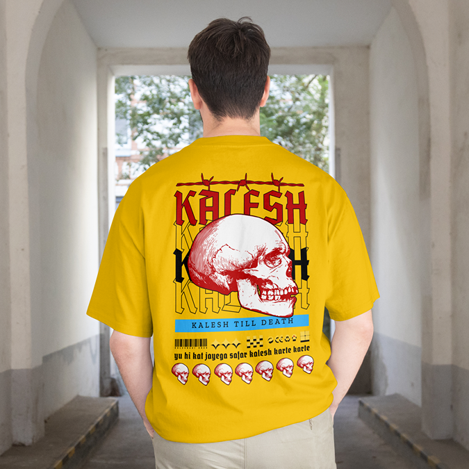 T-Shirt - Kalesh Till Death - Oversized Fit