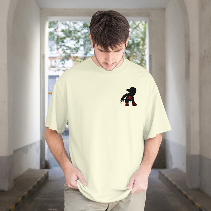 T-Shirt - Street Love - Oversized Fit - Minimal