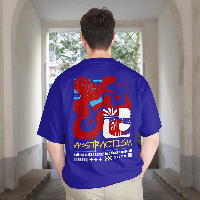 T-Shirt - Abstractism - Oversized Fit
