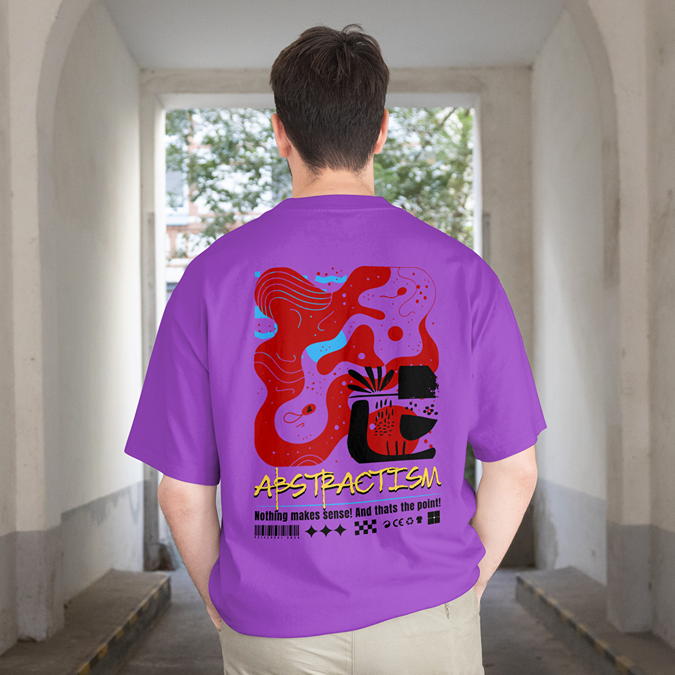 T-Shirt - Abstractism - Oversized Fit