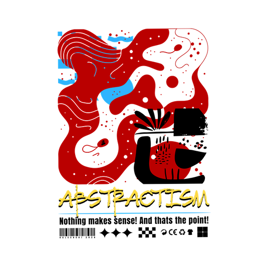 T-Shirt - Abstractism - Oversized Fit