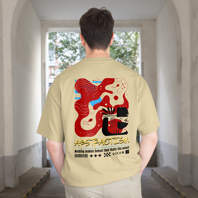 T-Shirt - Abstractism - Oversized Fit
