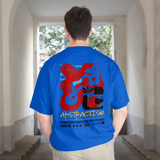 T-Shirt - Abstractism - Oversized Fit