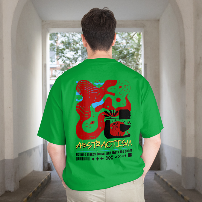 T-Shirt - Abstractism - Oversized Fit