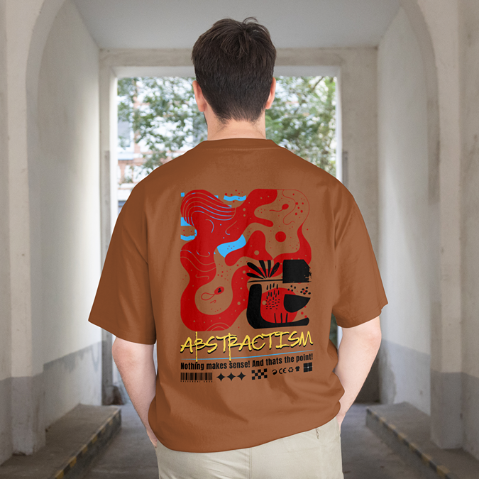 T-Shirt - Abstractism - Oversized Fit