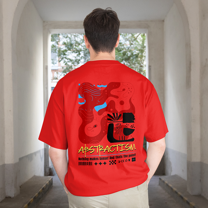 T-Shirt - Abstractism - Oversized Fit