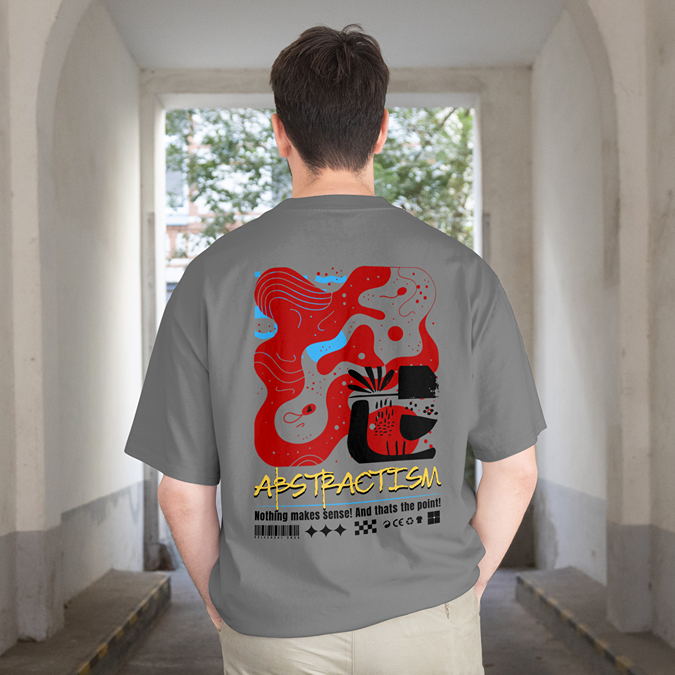 T-Shirt - Abstractism - Oversized Fit