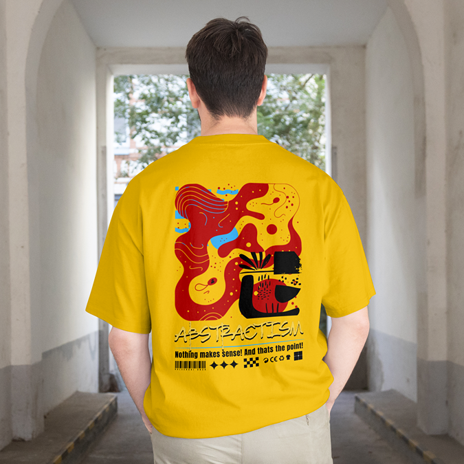 T-Shirt - Abstractism - Oversized Fit