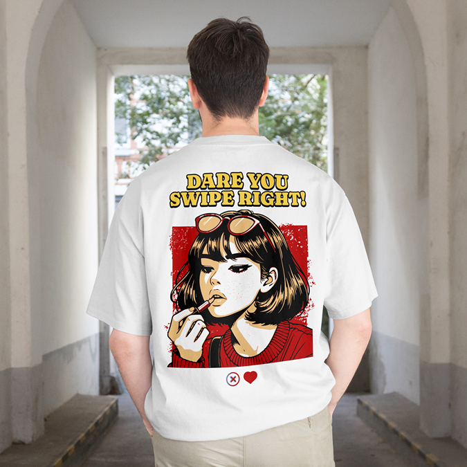 T-Shirt - Bad Decision - Oversized Fit