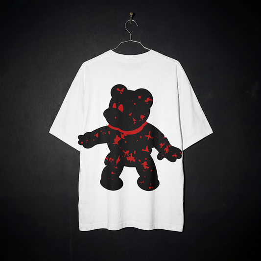 T-Shirt - Bloody Bear - Oversized Fit
