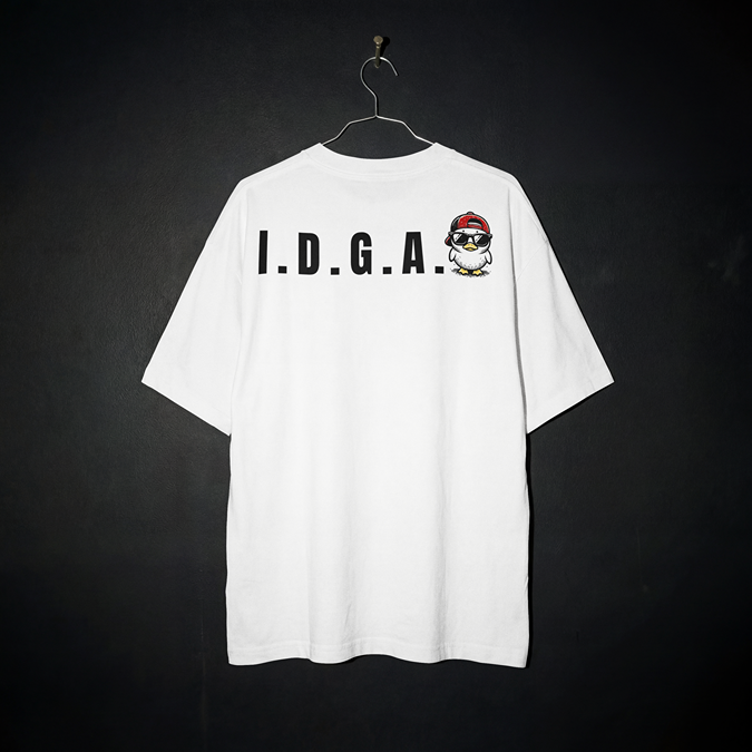 T-Shirt - I Don't Give A Duck - Oversized Fit