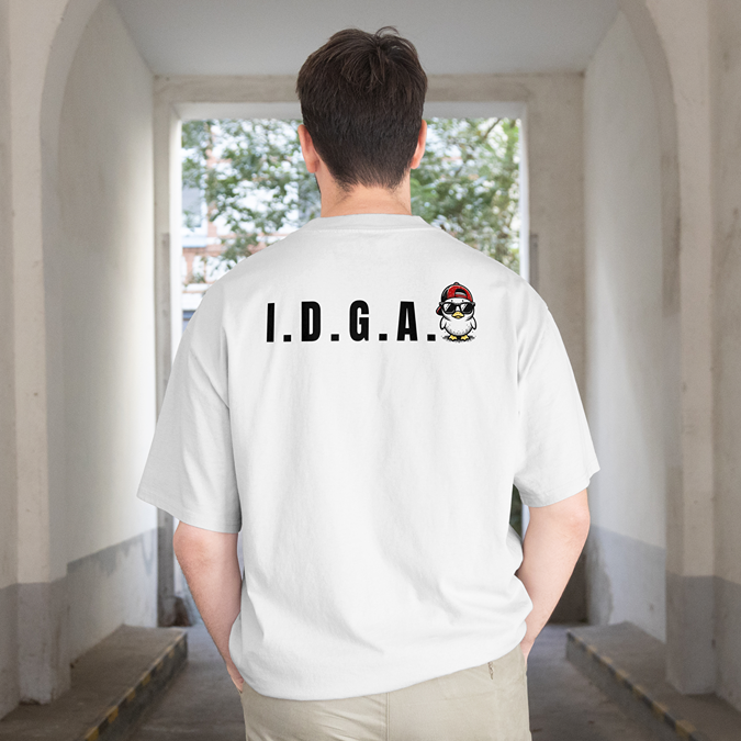 T-Shirt - I Don't Give A Duck - Oversized Fit
