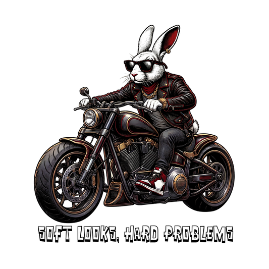 T-Shirt - Mr. Rab-Hit On Bike - Oversized Fit