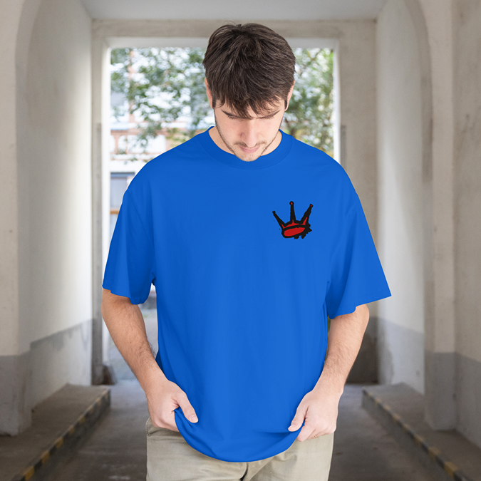 T-Shirt - King Shit - Oversized Fit - Minimal