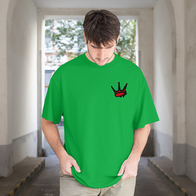 T-Shirt - King Shit - Oversized Fit - Minimal