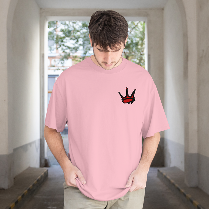 T-Shirt - King Shit - Oversized Fit - Minimal