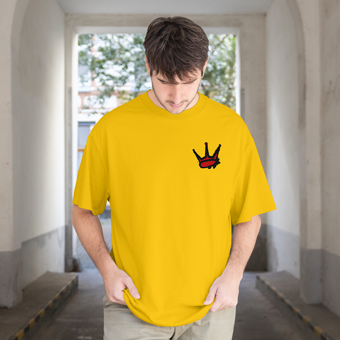 T-Shirt - King Shit - Oversized Fit - Minimal