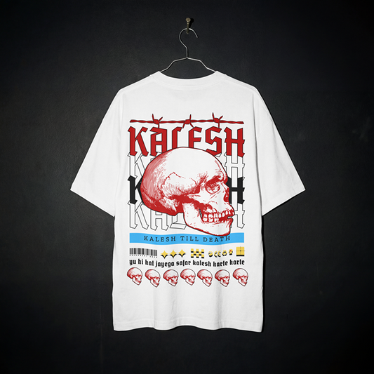 T-Shirt - Kalesh Till Death - Oversized Fit