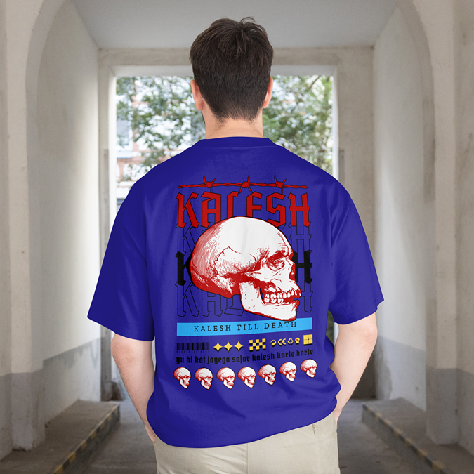 T-Shirt - Kalesh Till Death - Oversized Fit