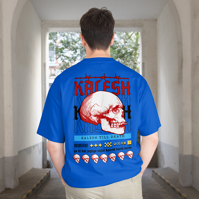 T-Shirt - Kalesh Till Death - Oversized Fit