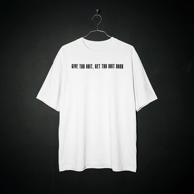 T-Shirt - Karma - Oversized Fit