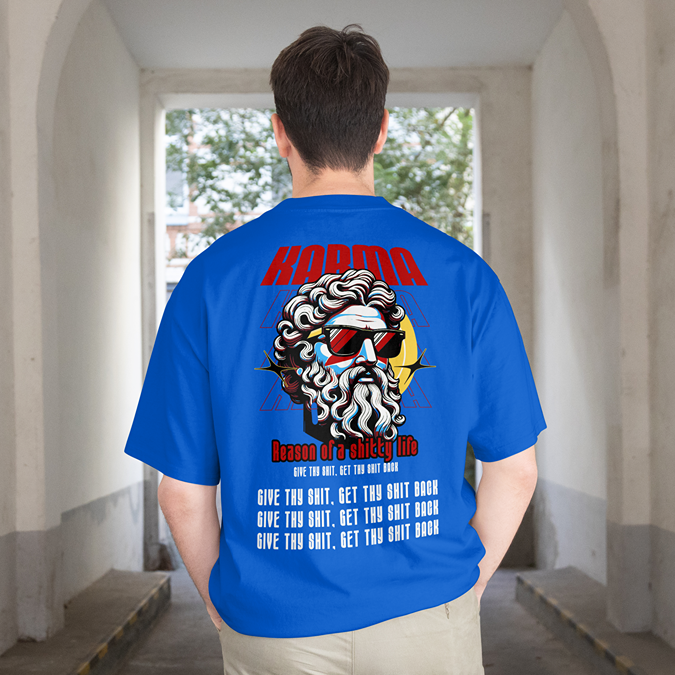 T-Shirt - Karma - Oversized Fit