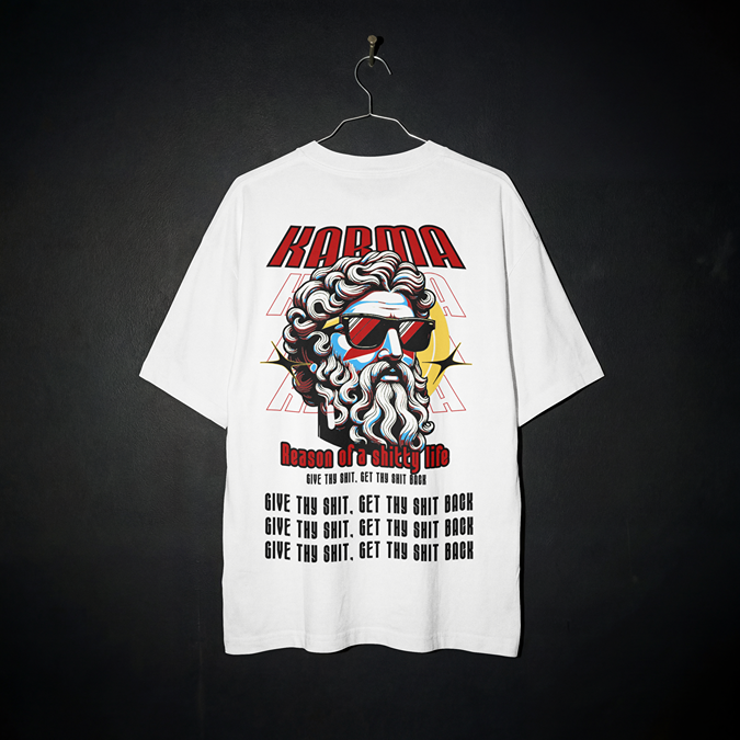 T-Shirt - Karma - Oversized Fit