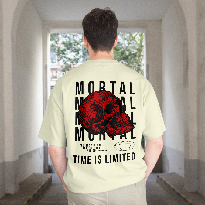 T-Shirt - Mortal - Oversized Fit