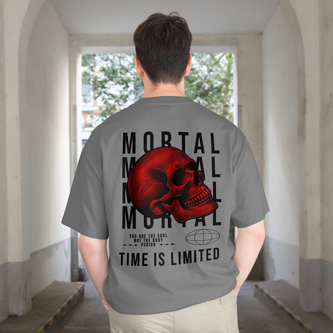 T-Shirt - Mortal - Oversized Fit