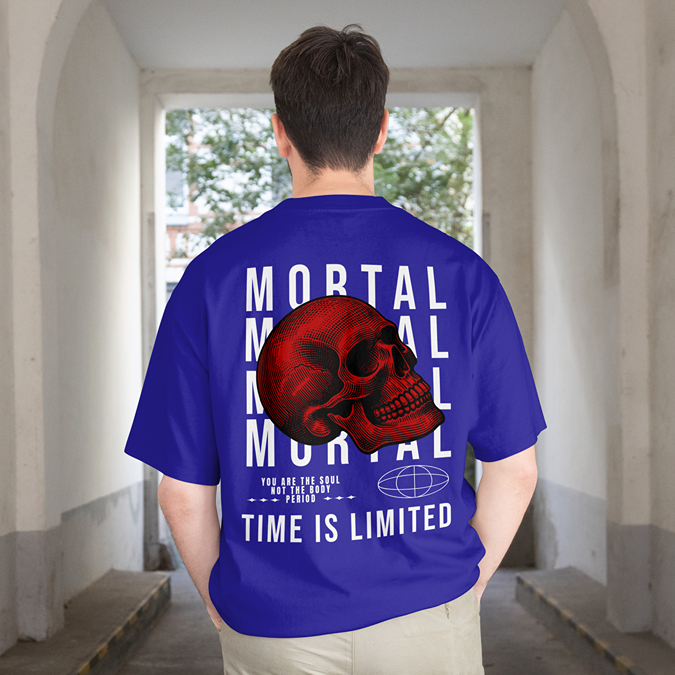 T-Shirt - Mortal - Oversized Fit