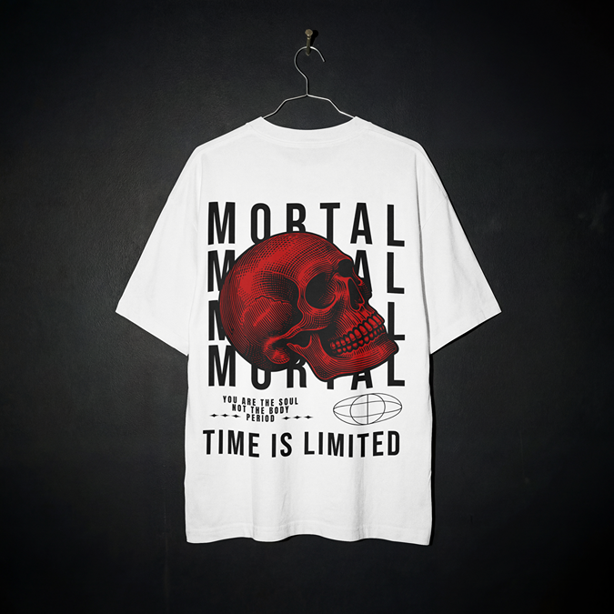 T-Shirt - Mortal - Oversized Fit