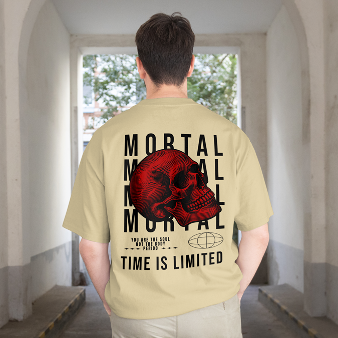 T-Shirt - Mortal - Oversized Fit