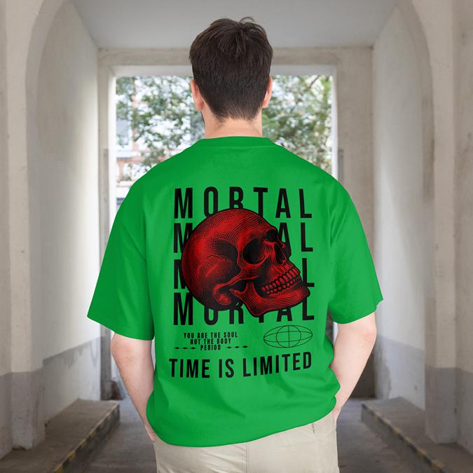 T-Shirt - Mortal - Oversized Fit