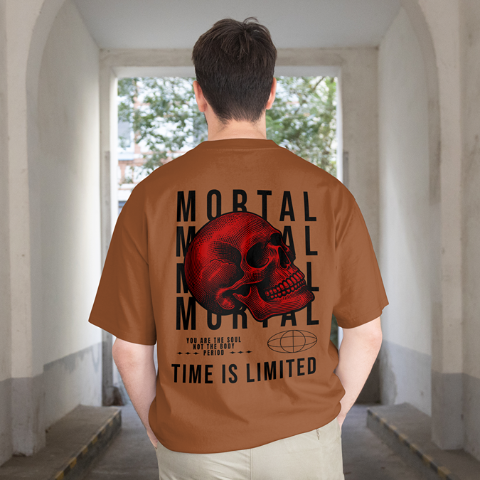 T-Shirt - Mortal - Oversized Fit