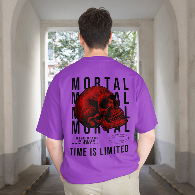 T-Shirt - Mortal - Oversized Fit