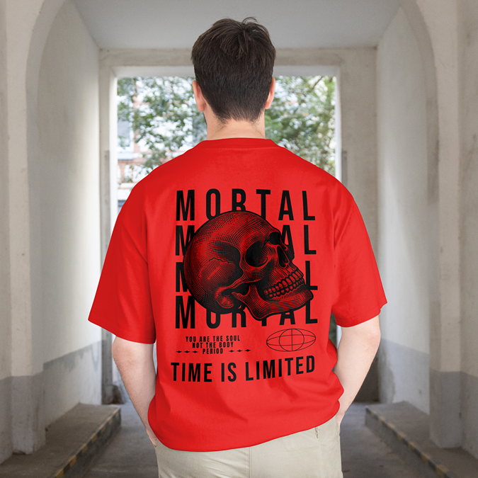 T-Shirt - Mortal - Oversized Fit