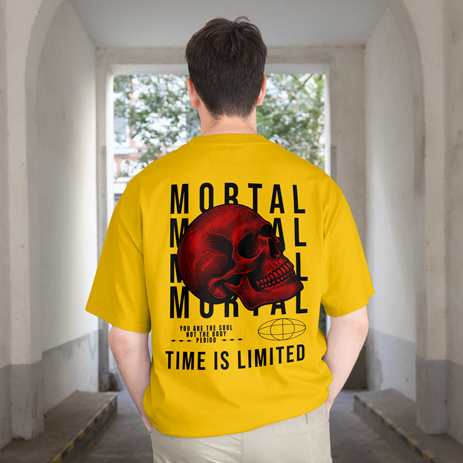 T-Shirt - Mortal - Oversized Fit