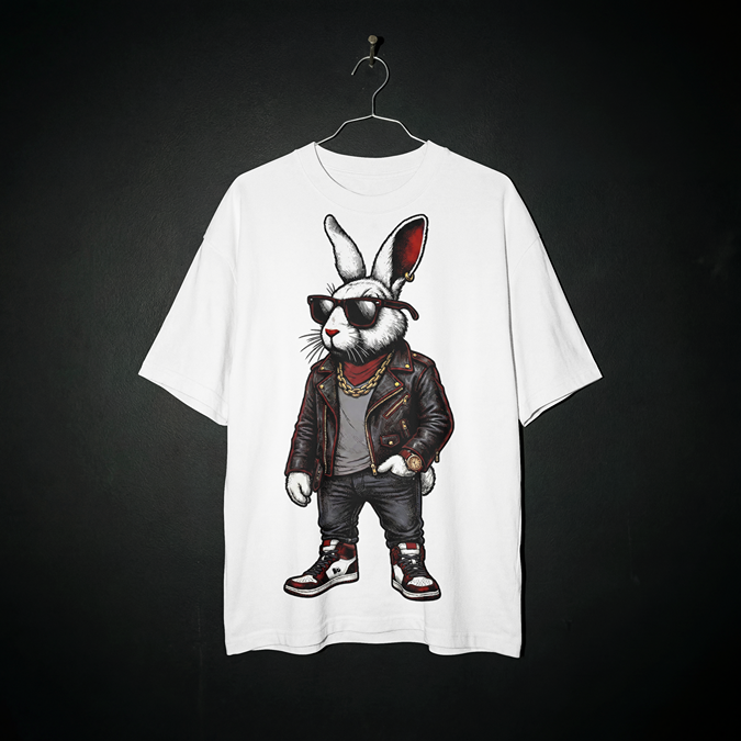 T-Shirt - Mr. Rab-Hit - Oversized Fit