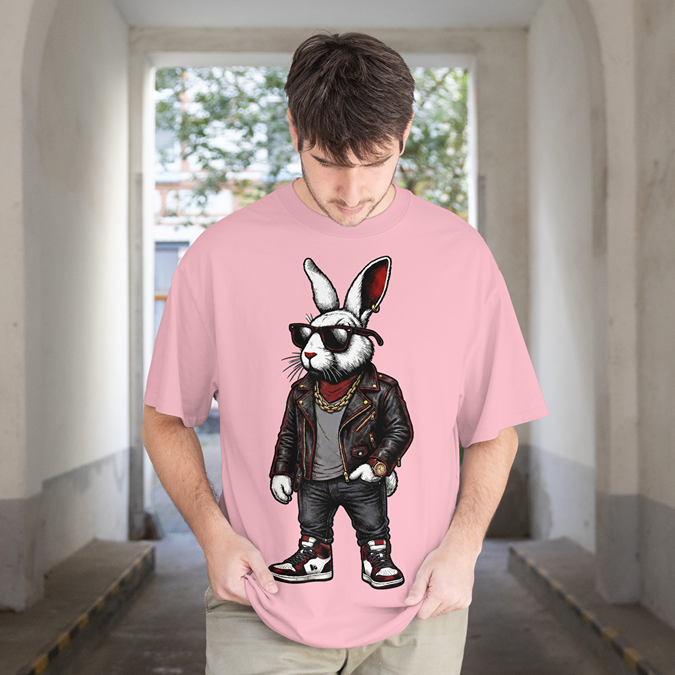 T-Shirt - Mr. Rab-Hit - Oversized Fit