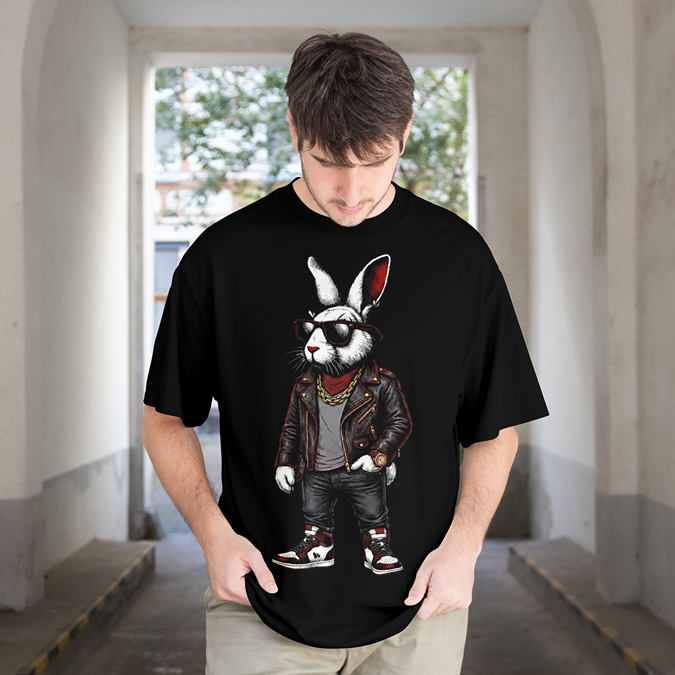 T-Shirt - Mr. Rab-Hit - Oversized Fit