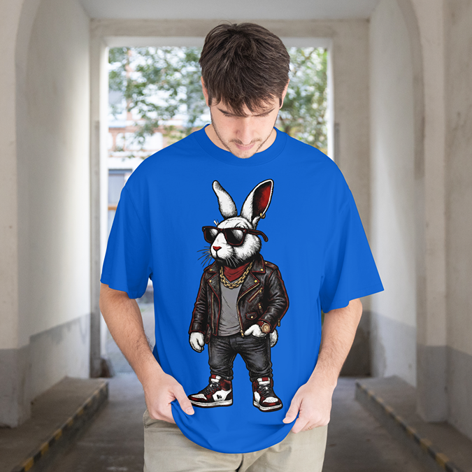 T-Shirt - Mr. Rab-Hit - Oversized Fit