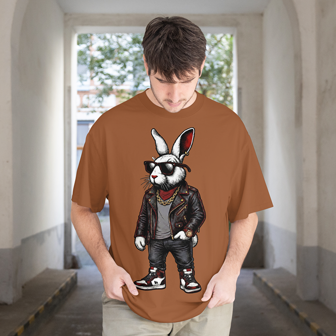T-Shirt - Mr. Rab-Hit - Oversized Fit