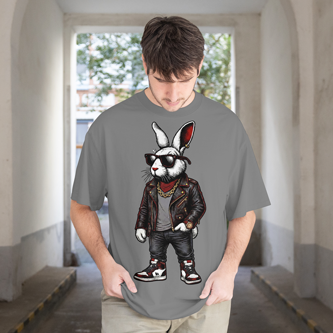 T-Shirt - Mr. Rab-Hit - Oversized Fit