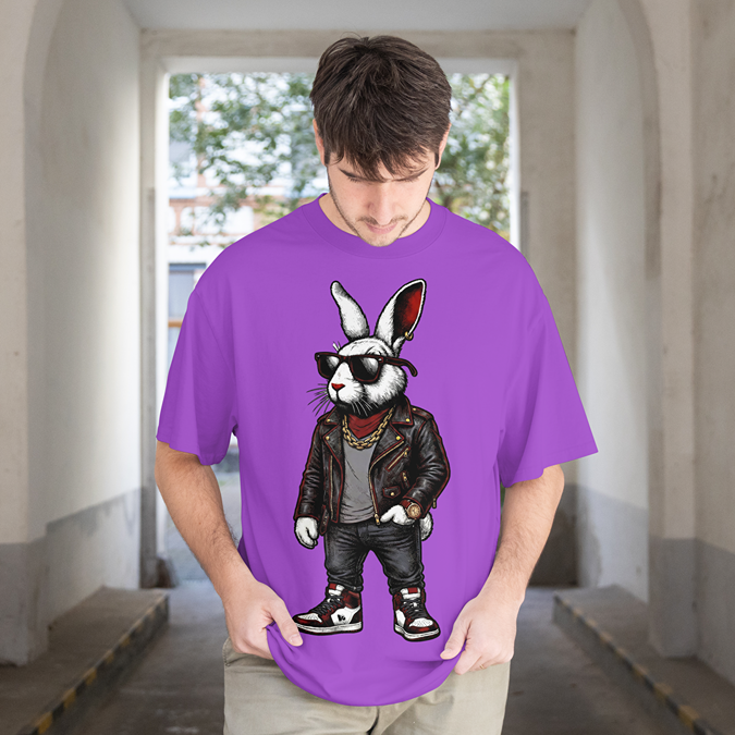 T-Shirt - Mr. Rab-Hit - Oversized Fit