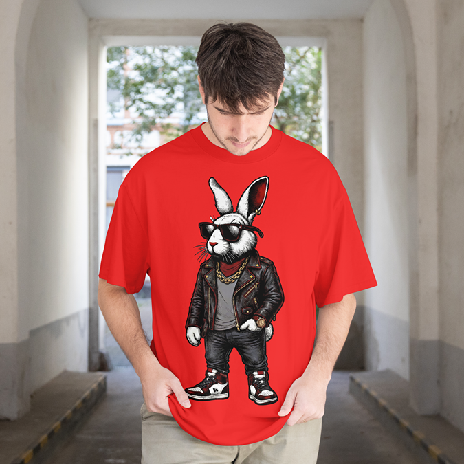 T-Shirt - Mr. Rab-Hit - Oversized Fit