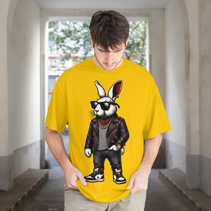 T-Shirt - Mr. Rab-Hit - Oversized Fit