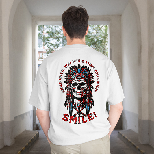 T-Shirt - Smile - Oversized Fit