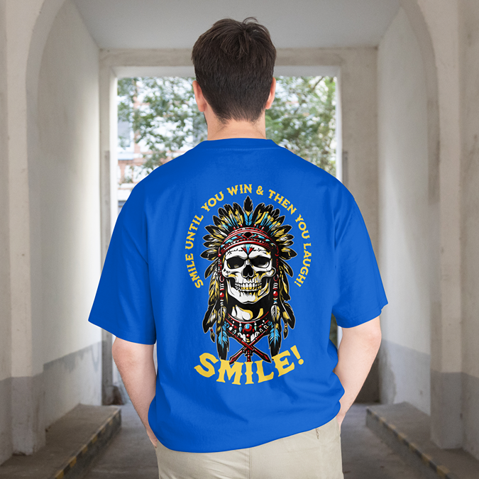 T-Shirt - Smile - Oversized Fit