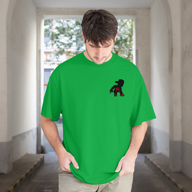 T-Shirt - Street Love - Oversized Fit - Minimal