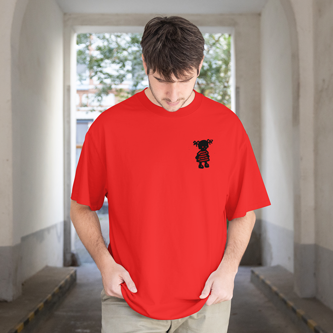 T-Shirt - Such A Doll - Oversized Fit - Minimal